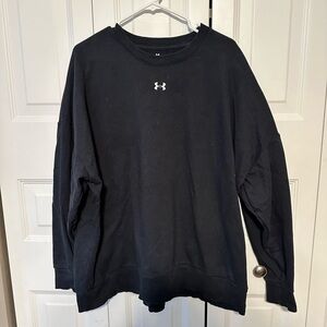 Oversized Under Armor Sweatshirt Tunic
